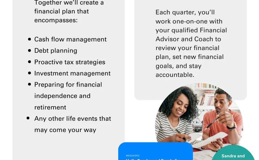 Finance coaching session
